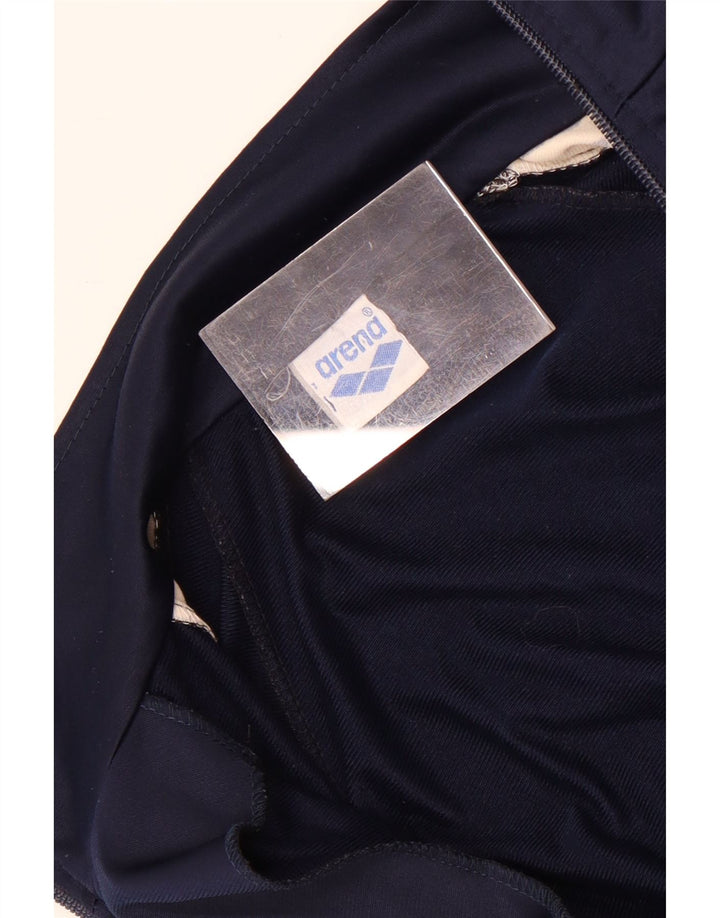 Arena Herre grafisk træningsdragt Top jakke Small Navy Blue Colourblock