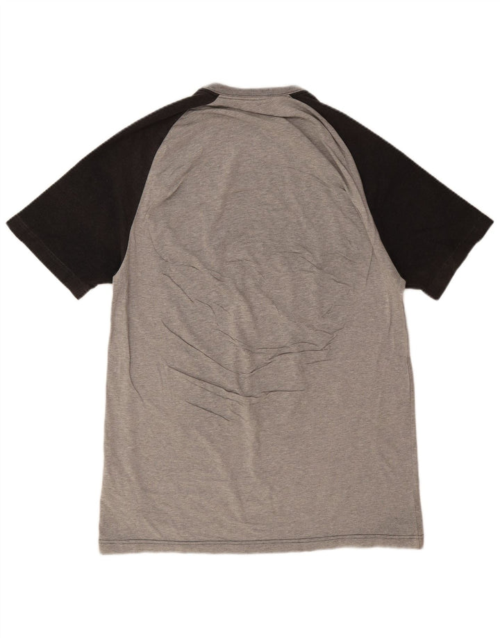 Nike Herre grafisk T-shirt Top Stor grå Colourblock Bomuld