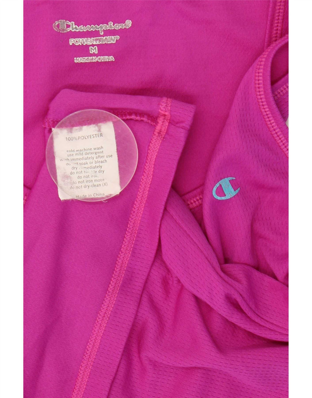 Champion Damevest Top UK 12 Medium Pink Polyester