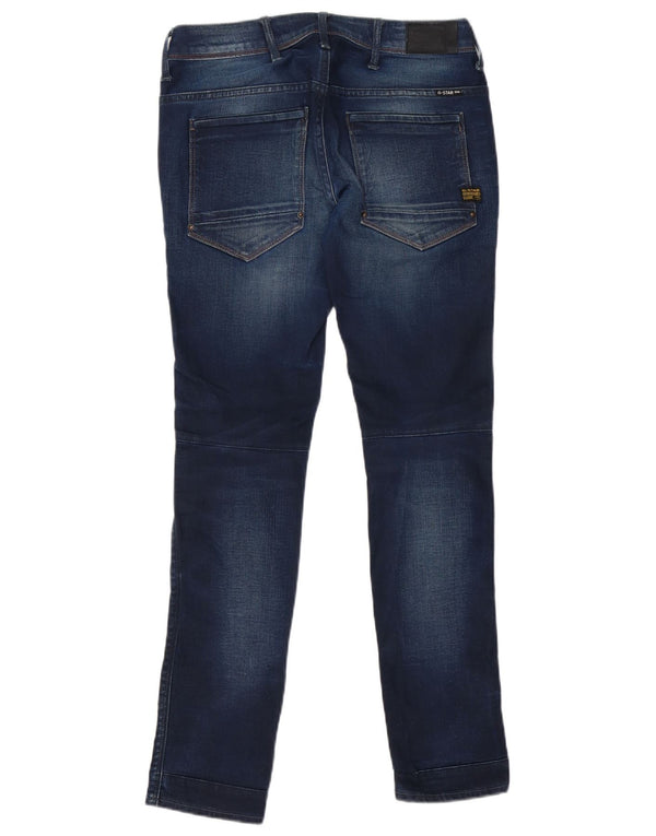 G-Star Dame Slim Jeans W27 L32 Marineblå Bomuld