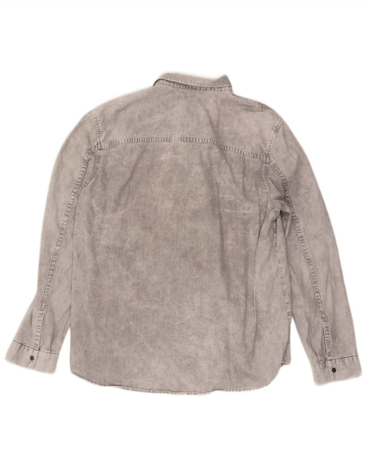 Calvin Klein Jeans Herre Denim Shirt XL Grå Bomuld