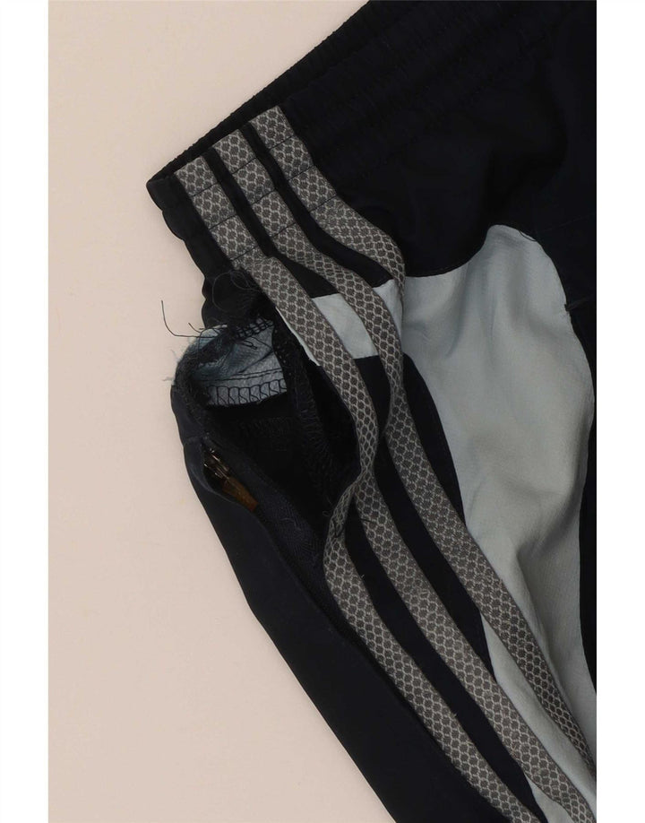 Adidas Træningsdragt bukser til mænd Large Navy Blue Colourblock Polyester