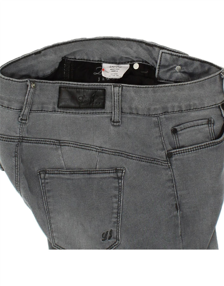 LIU JO Womens Skinny Jeans Small W26 L27 Grey Vintage Liu Jo and Second-Hand Liu Jo from Messina Hembry 