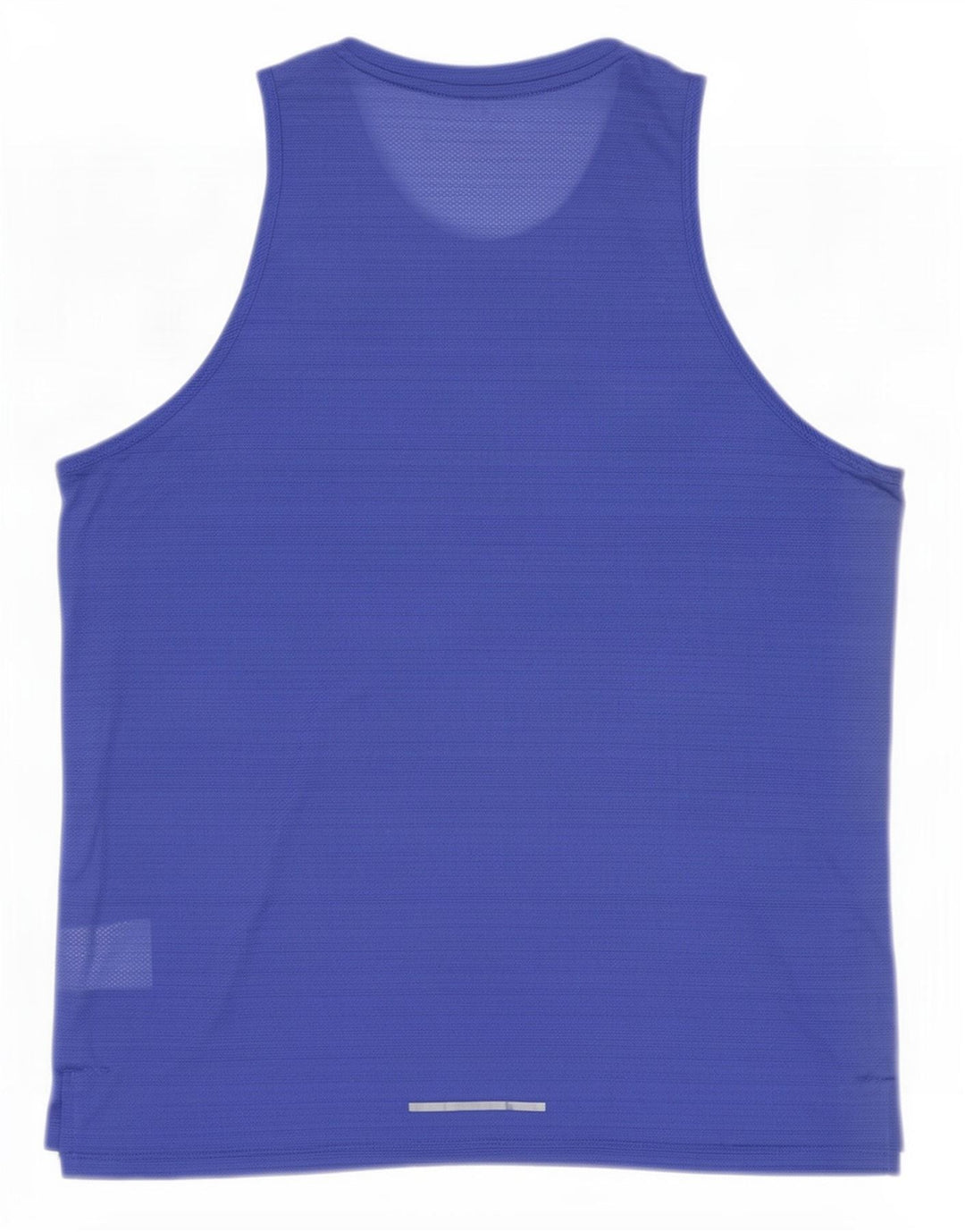 Nike Herre Dri Fit Vest Top Large Blue Pinstripe Polyester