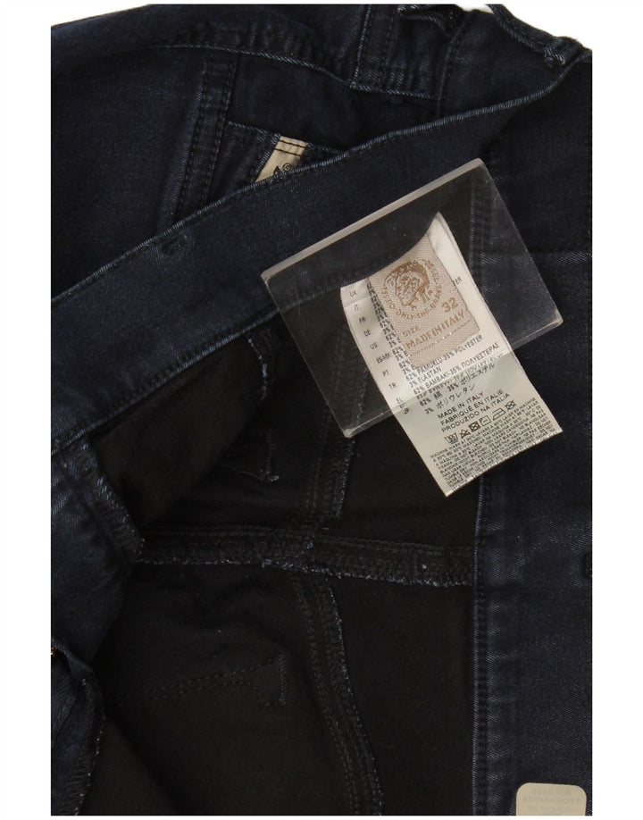 Diesel Dame Slim Jeans W32 L28 Marineblå Bomuld