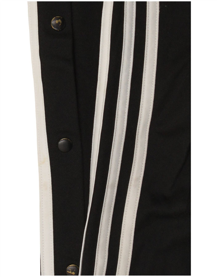 ADIDAS træningsdragtsbukser til kvinder UK 8/10 Small Black Polyester