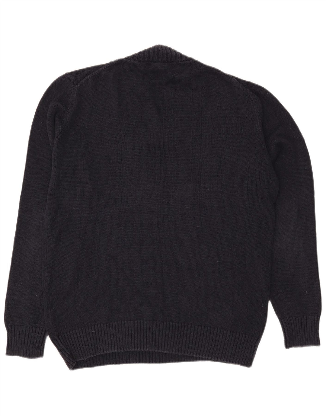 Zara Herre V-hals sweater Stor Marineblå