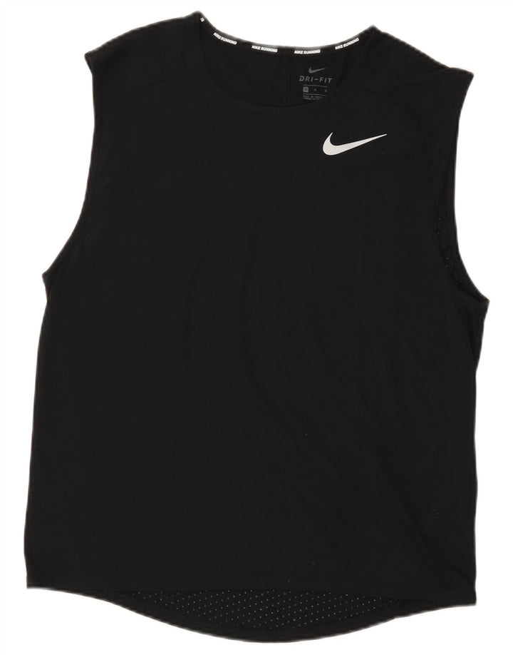 Nike Herre Dri Fit Vest Top Medium Sort Polyester