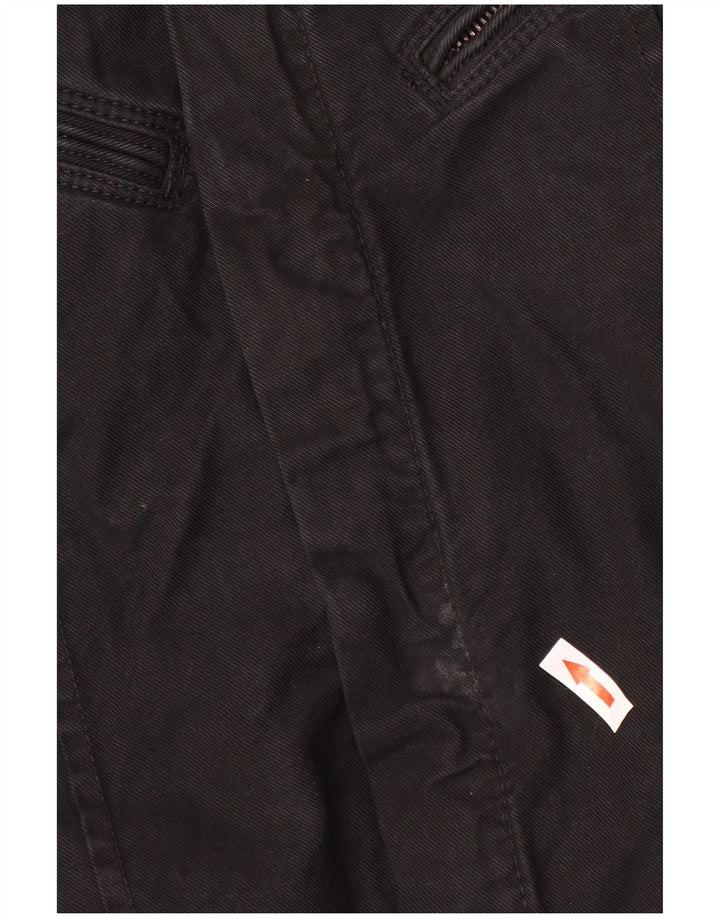 ENERGIE Denimjakke til mænd UK 38 Medium Sort Bomuld