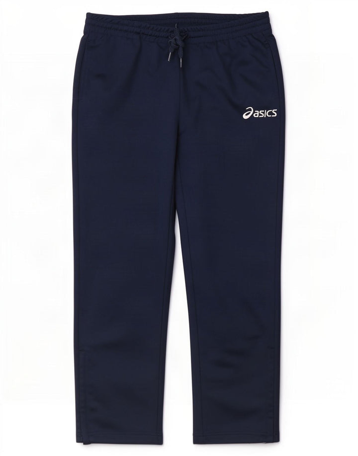 Asics Boys træningsdragt bukser 11-12 år marineblå polyester