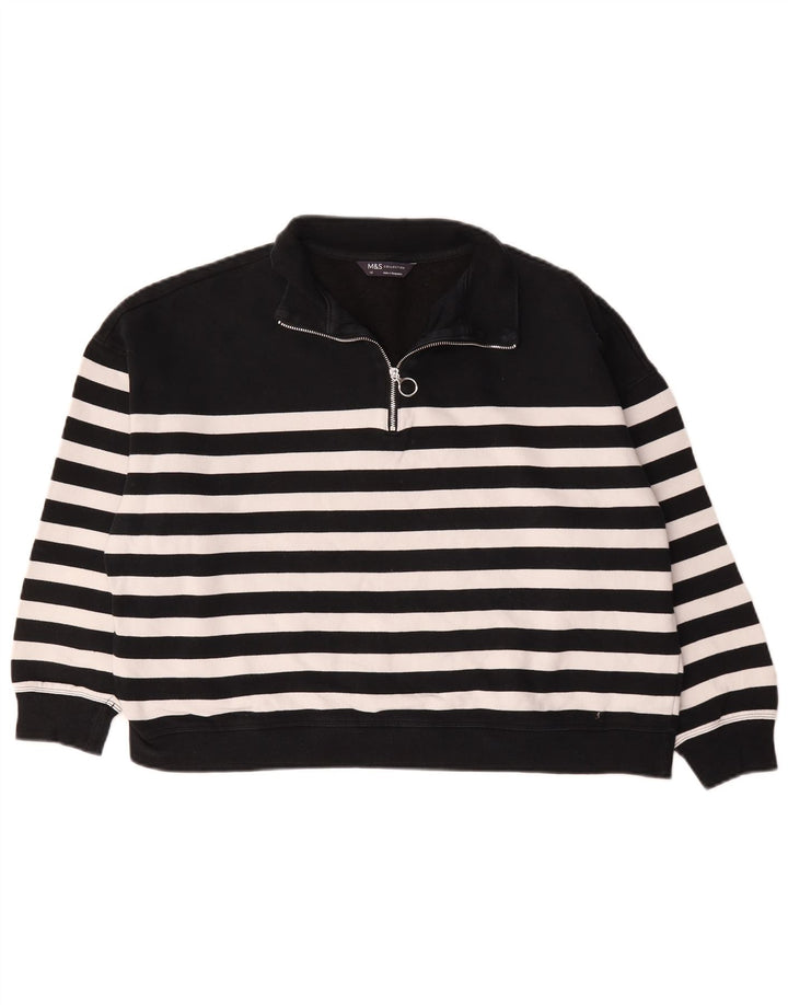 Marks & Spencer Dame Oversized Sweatshirt Jumper UK 16 Large Sort