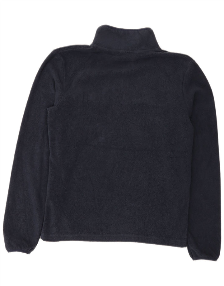 Jack & Jones Fleece Jumper med lynlås til mænd, lille marineblå polyester