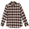 French Connection Herre Flanelskjorte Medium Sort Ternet Bomuld