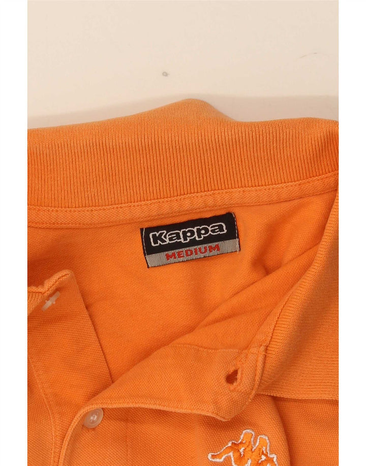 Kappa herre poloshirt Medium orange bomuld