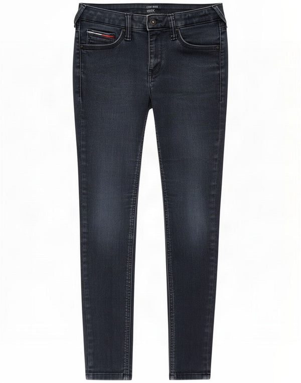 Tommy Hilfiger Womens Sophia Low Waist Skinny Jeans W30 L30 Navy Blue