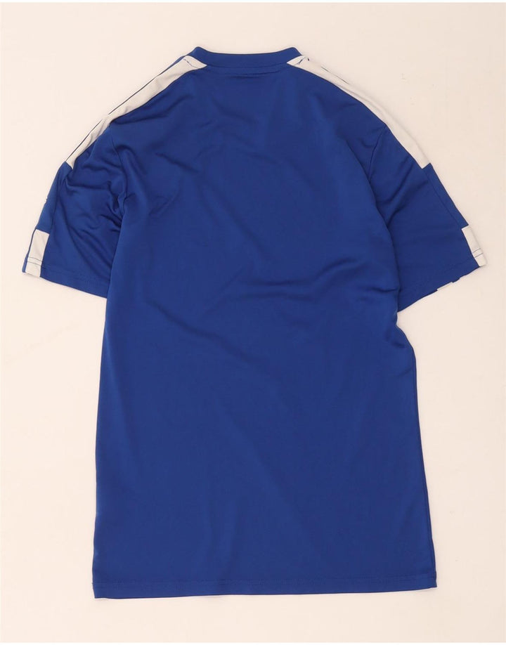 Adidas Herre Aeroready T-Shirt Top Lille Blå Colourblock Polyester
