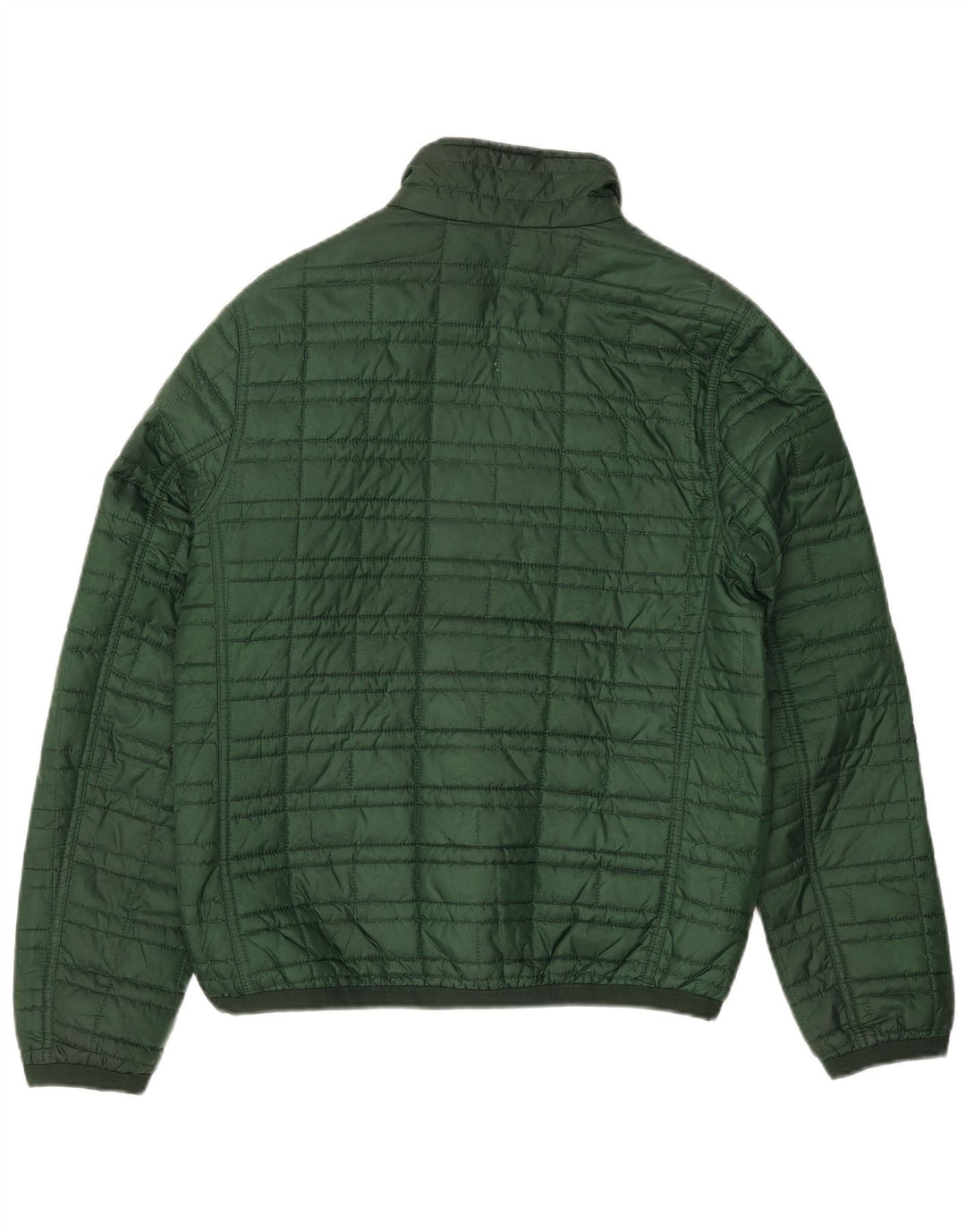 TOMMY HILFIGER Mens Padded Jacket UK 36 Small Green Nylon