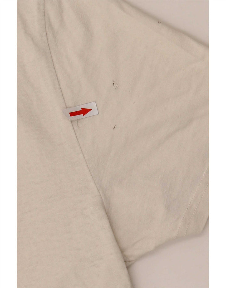 Levi's Herre Standard Fit Grafisk T-shirt Top Medium Hvid Bomuld