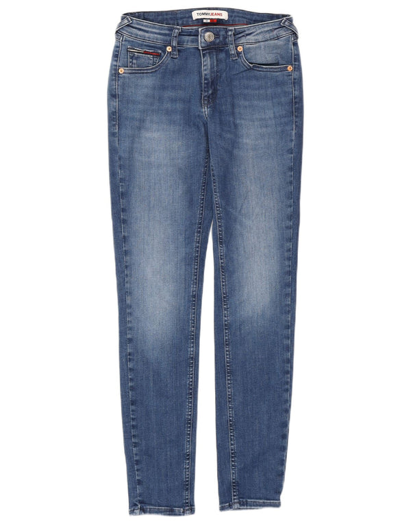 Tommy Hilfiger Dame Sophie Skinny Jeans med lav talje W26 L30 Blå Bomuld
