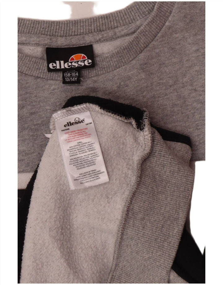 Ellesse Boys Grafisk Sweatshirt Jumper 13-14 år Flerfarvet