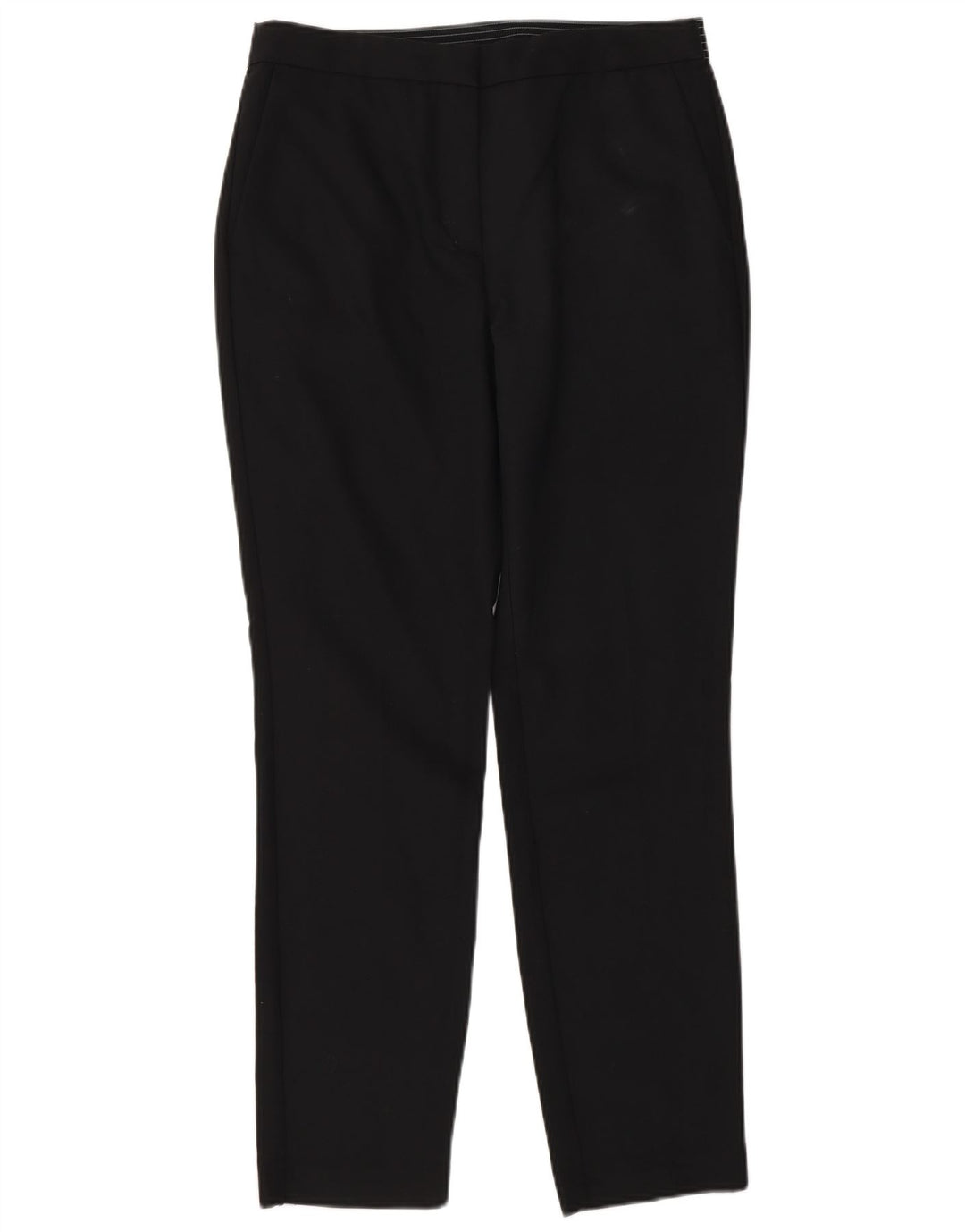 Zara Dame Slim Chino Bukser Medium W28 L28 Sort Bomuld