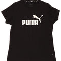 Puma Grafisk T-Shirt Top UK 14 Medium Sort