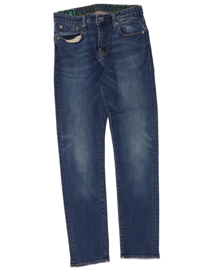 Superdry Slim Jeans til kvinder W30 L32 blå bomuld