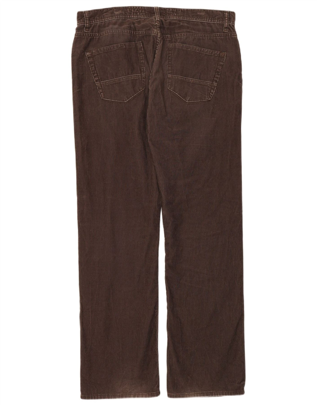 White Stuff Herre Lige Regular Corduroy Bukser W34 L32 Brun Bomuld