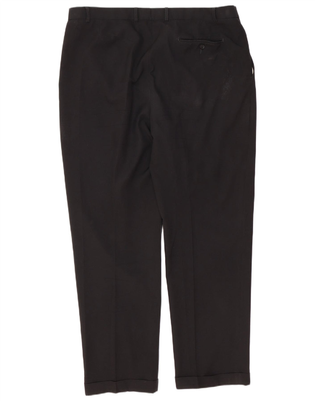 Marks & Spencer Herre Pegged Suit Bukser W40 L33 Sort Polyester