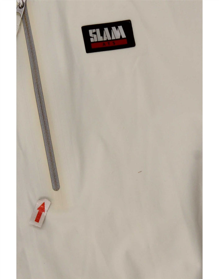 Slam Regnjakke til mænd UK 44 2XL Hvid Nylon