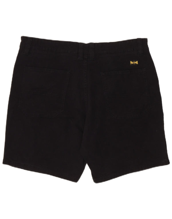 Pull & Bear Herre denimshorts EU 44 Large W34 Black Bomuld