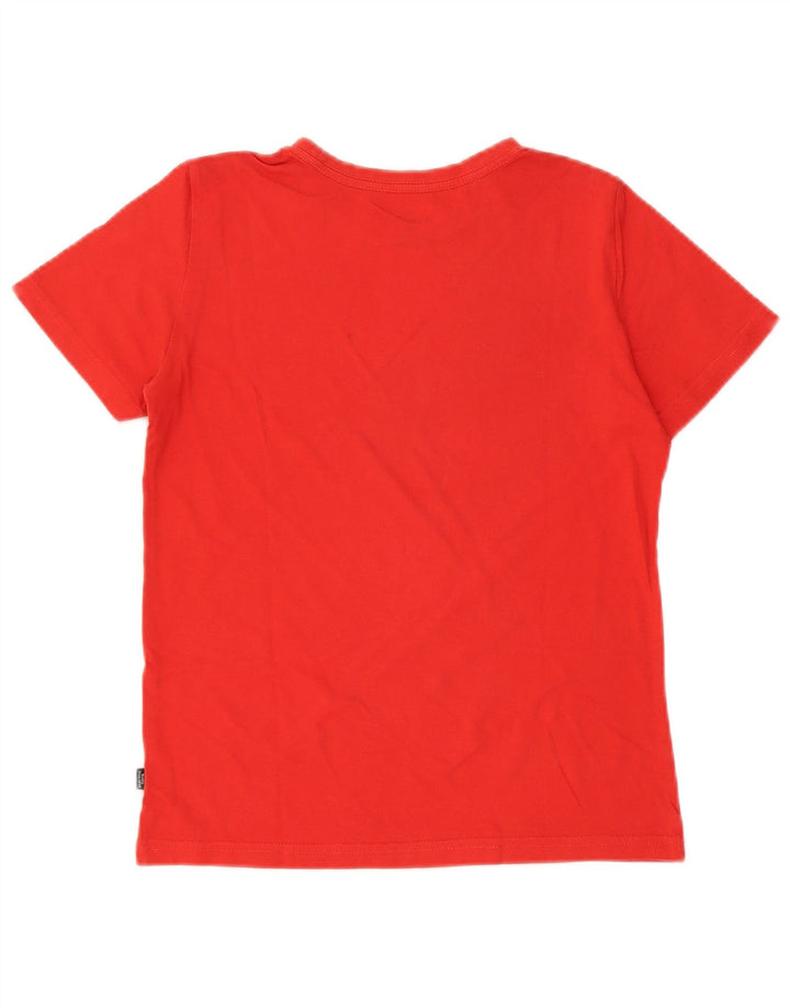 PUMA Piger Grafisk T-Shirt Top 11-12 År Rød