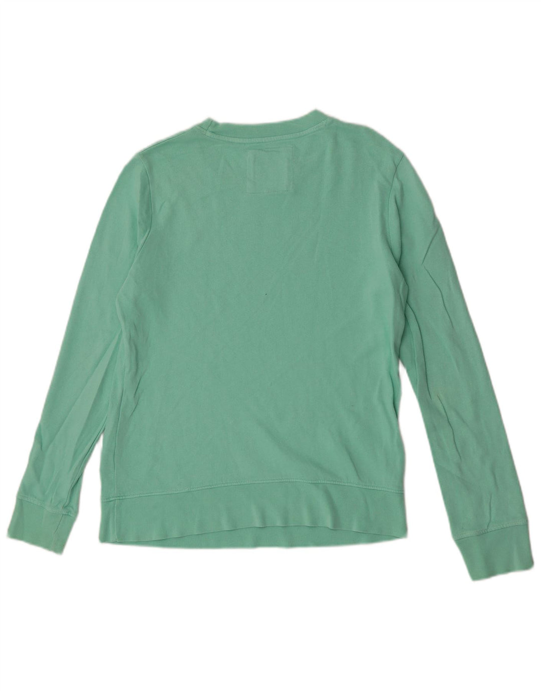 Crew Clothing Dame Oversized Top Langærmet UK 8 Lille Grøn Bomuld