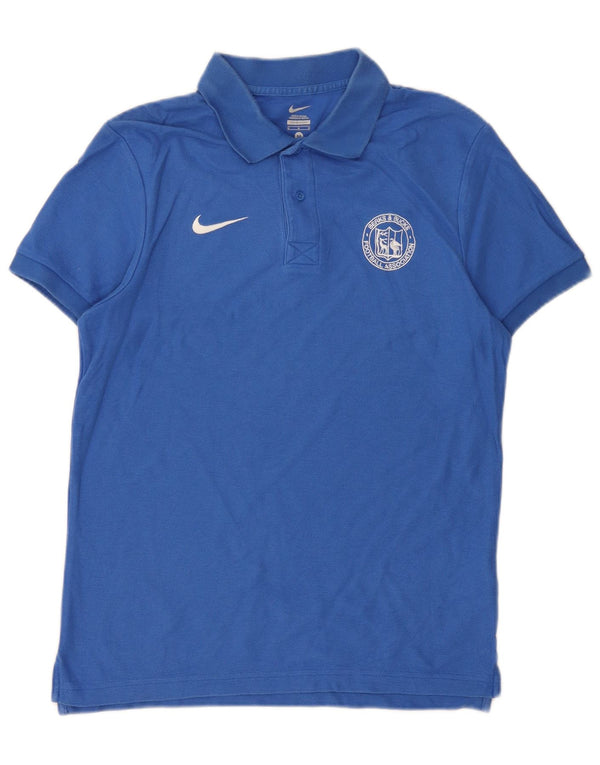 Nike herre poloshirt mellemblå bomuld