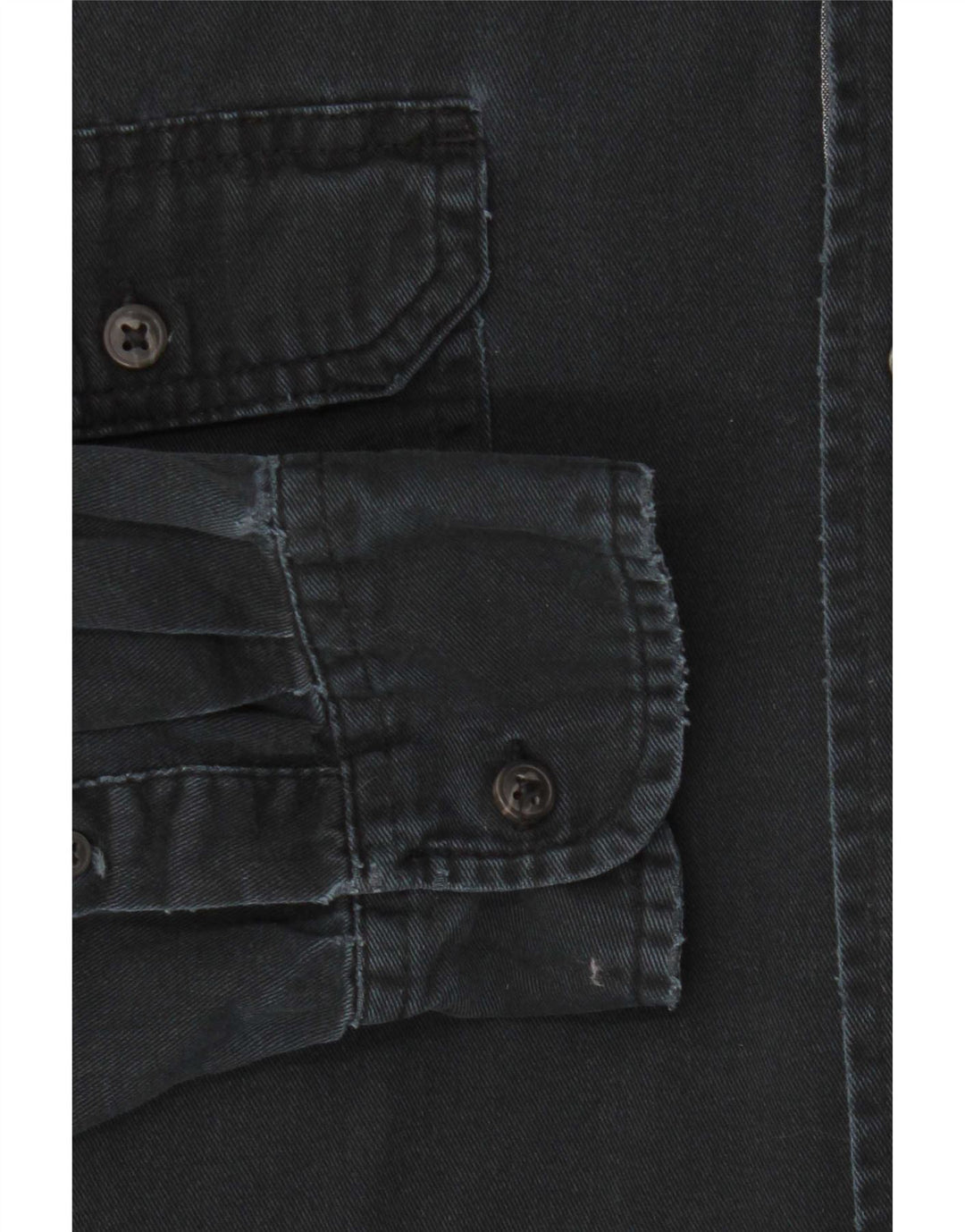 Wrangler herreskjorte 2XL marineblå bomuld