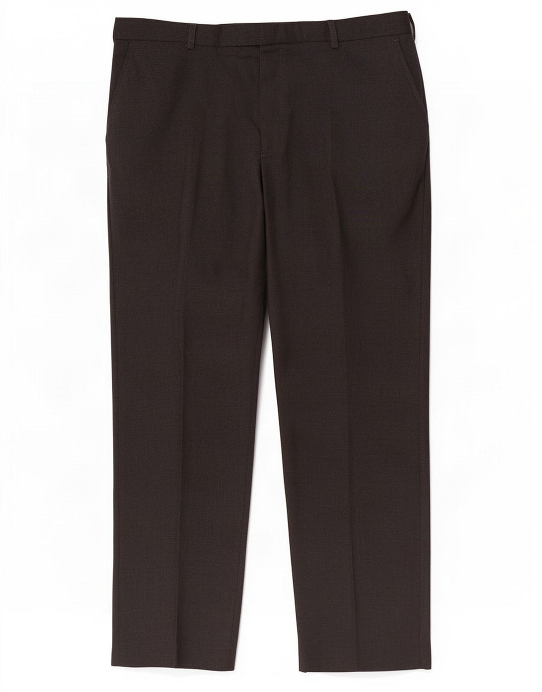 Marks & Spencer Straight Suit Bukser til mænd W42 L33 Sort polyester