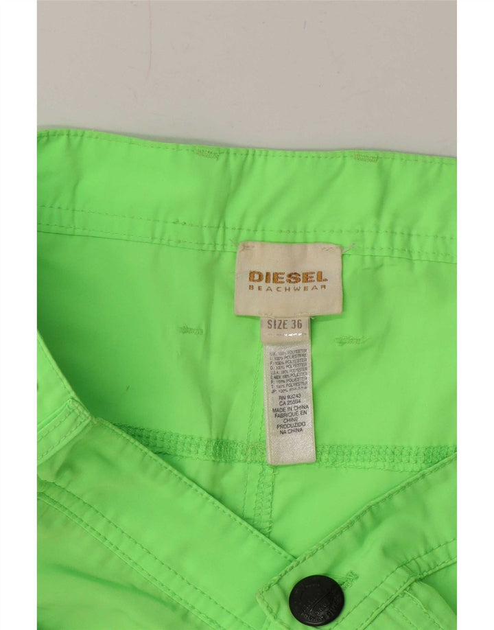 Diesel Herre Shorts Large W36 Grøn Polyester