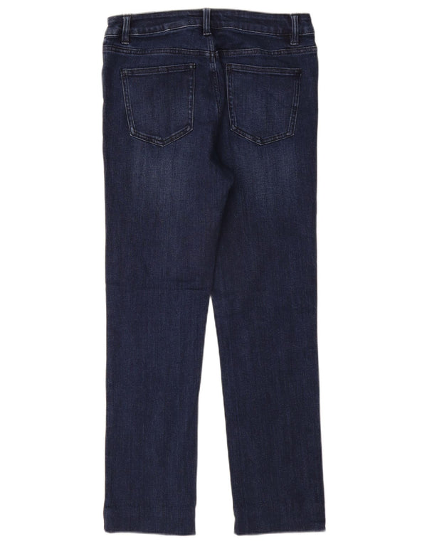Næste Dame Mid Rise Slim Jeans UK 12 Medium W30 L29 Blå Bomuld