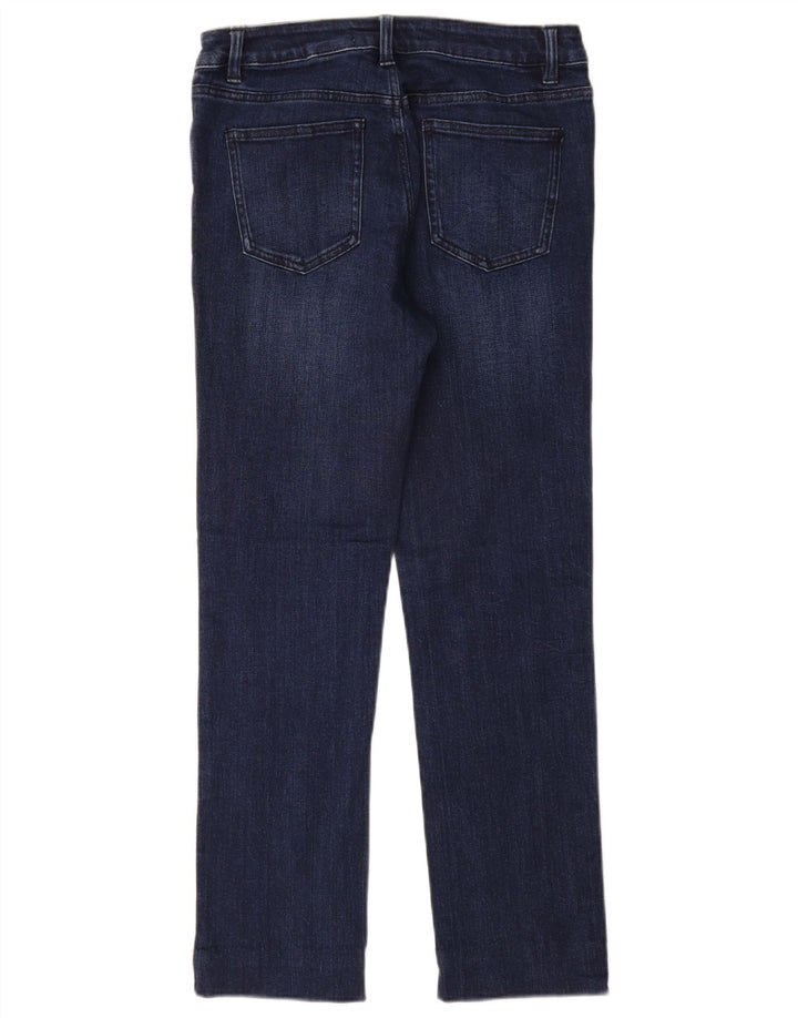 Næste Dame Mid Rise Slim Jeans UK 12 Medium W30 L29 Blå Bomuld