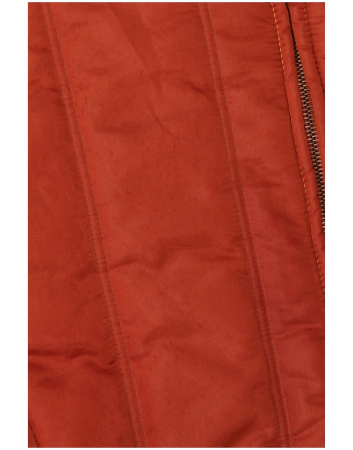 ALVIERO MARTINI Polstret jakke til kvinder IT 44 Medium Orange