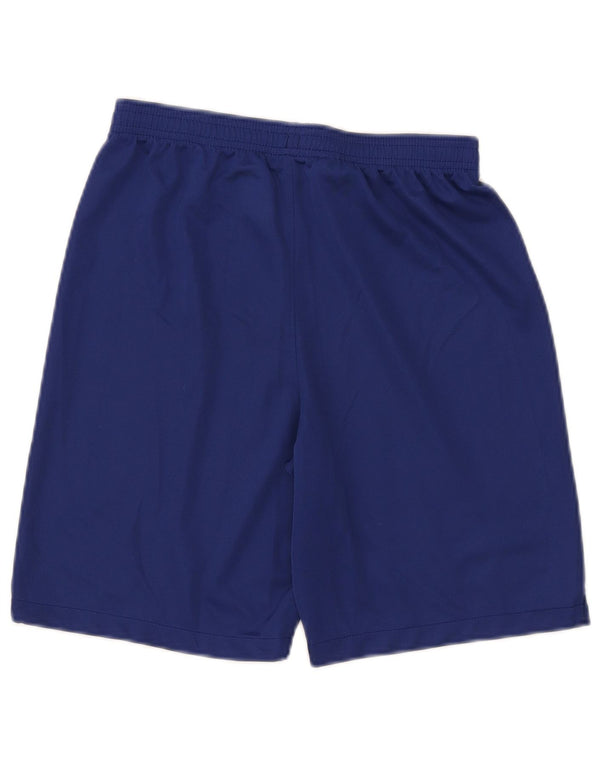 Nike Boys FCB grafiske sportsshorts 13-14 år XL blå polyester