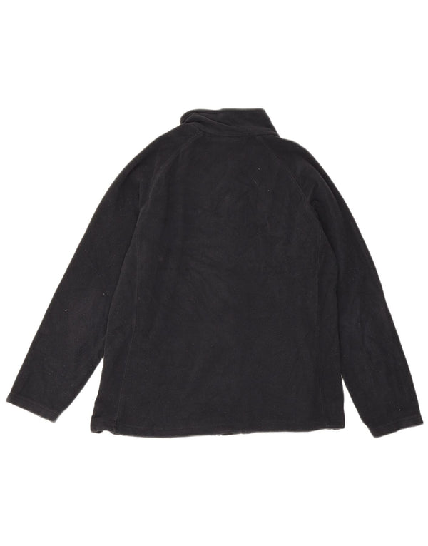 Mountain Warehouse Dame Fleecejakke UK 12 Medium Sort Polyester