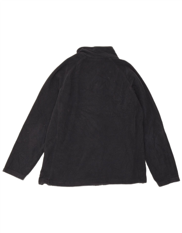 Mountain Warehouse Dame Fleecejakke UK 12 Medium Sort Polyester