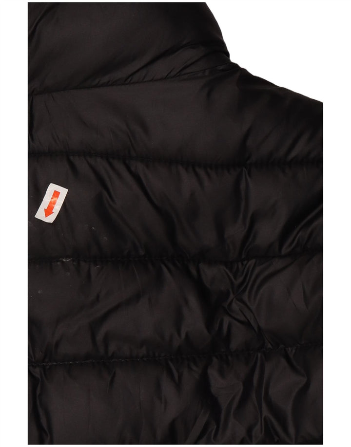 JACK WILLS Polstret jakke til kvinder UK 12 Medium Sort Polyester