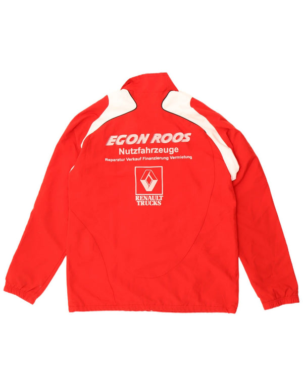 Adidas Grafisk træningsdragt topjakke til mænd UK 40/42 Medium Red Colourblock