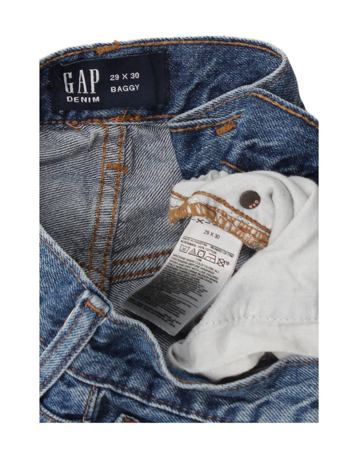 Gap Dame løse jeans W29 L30 Marineblå Bomuld