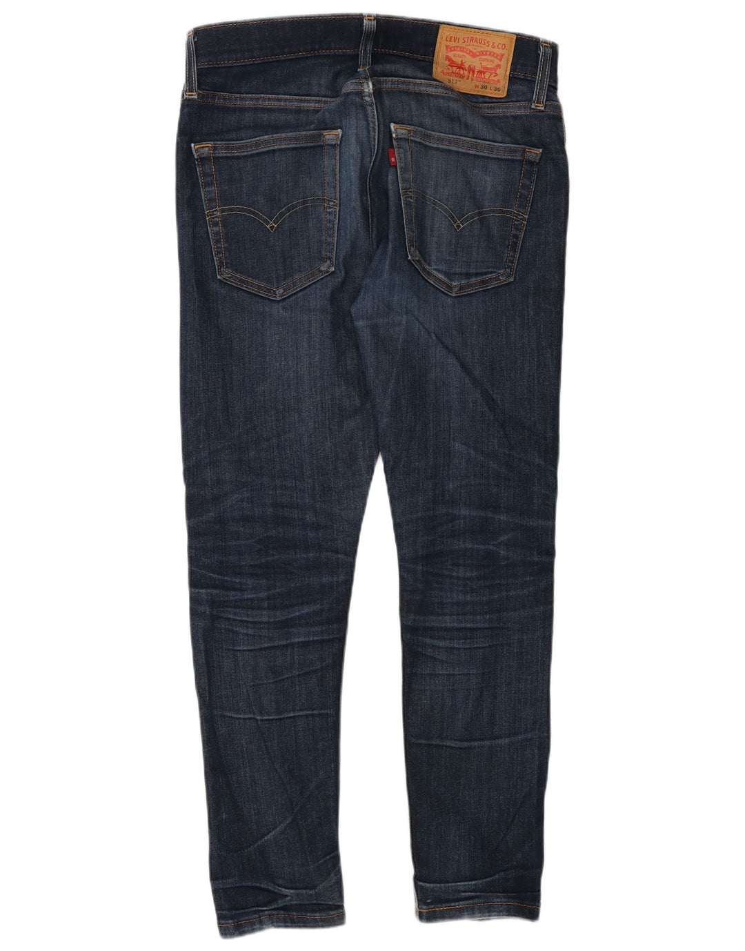 Levi's Herre 512 Slim Tapered Jeans W30 L30 Blå Bomuld