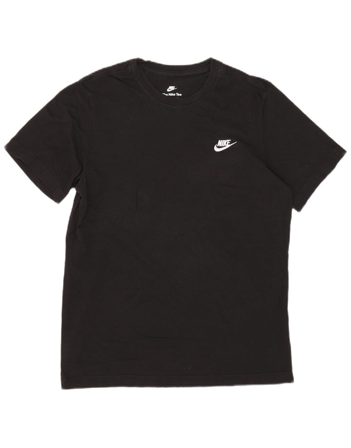 Nike T-shirt top mellem sort bomuld til mænd