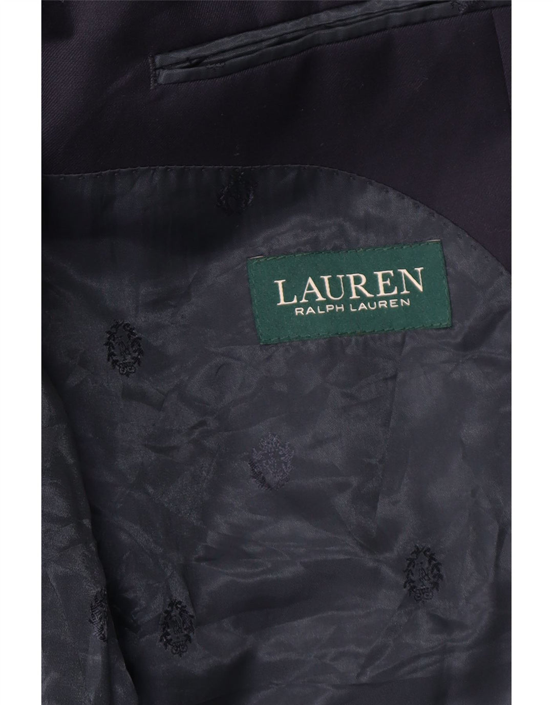 Ralph Lauren Herre 2 Button Blazer Jacket UK 44 2XL Navy Blue