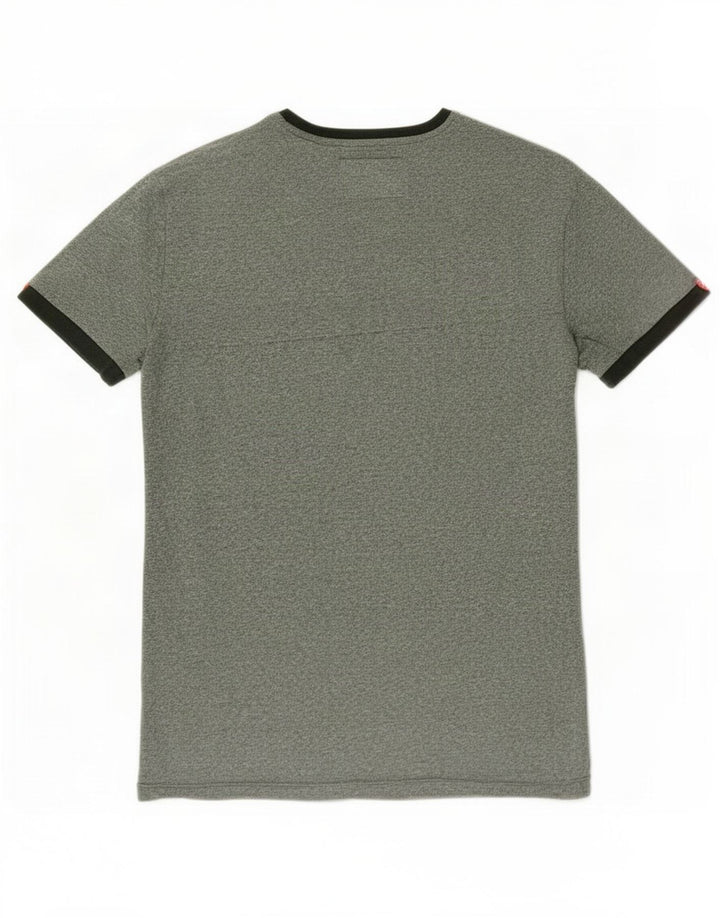 Superdry T-shirt top mellemgrøn bomuld til mænd